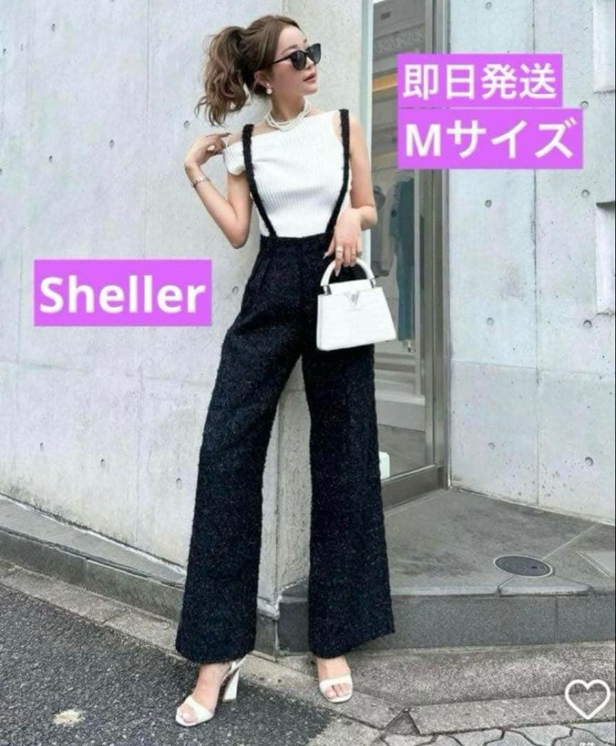 Sheller 黒サロペット Mサイズ 即日発送