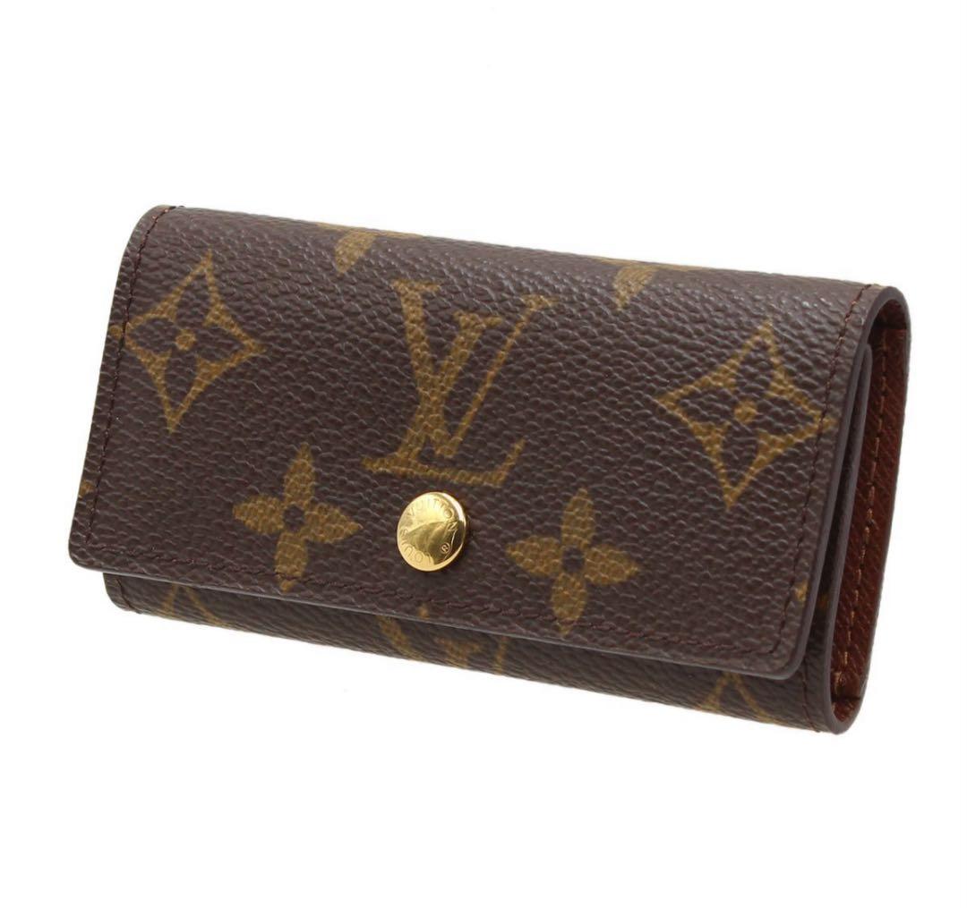 R2525 未使用 ルイヴィトン モノグラム ミュルティクレ4 4連キーケース