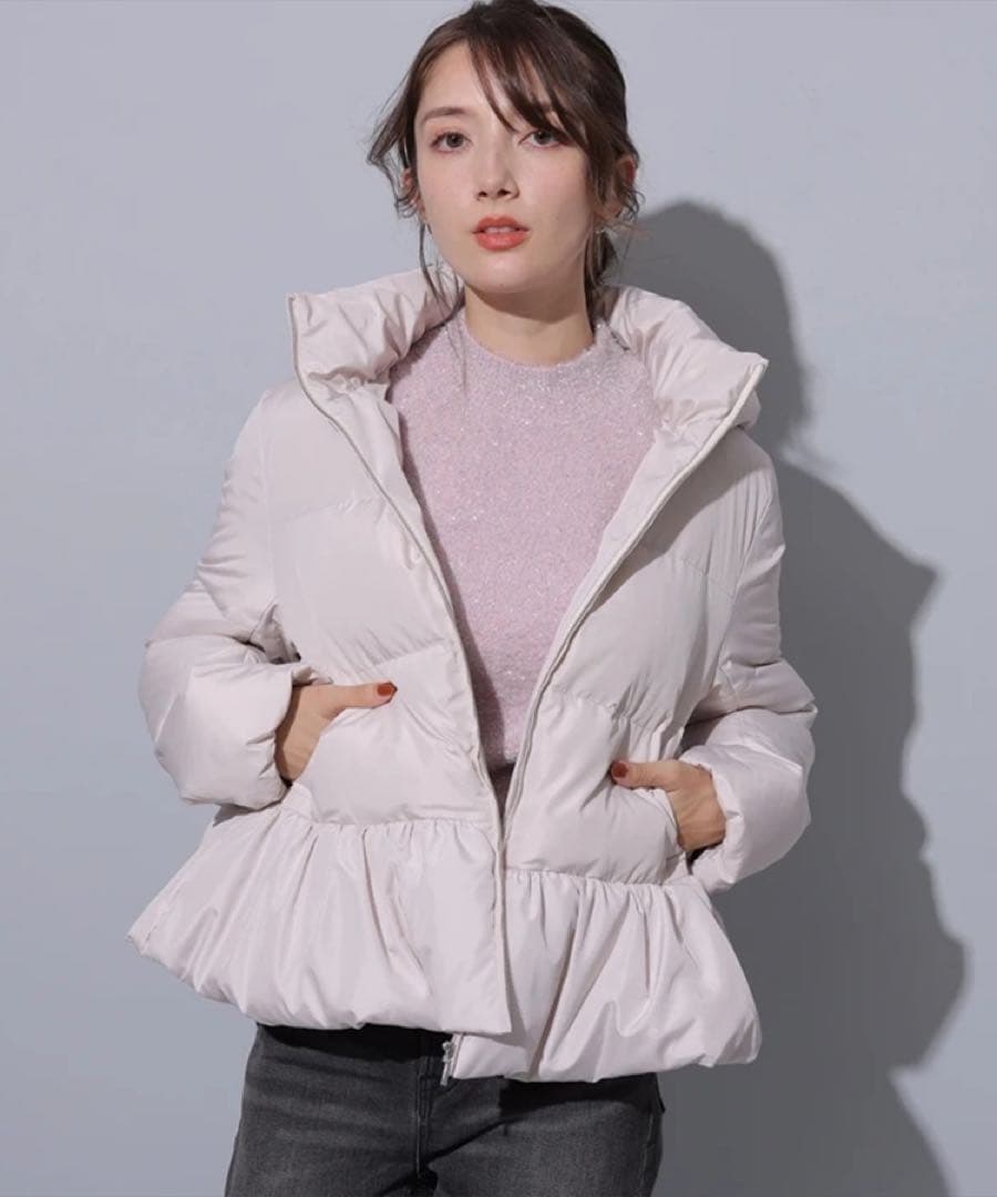 Apuweiser-riche 〈撥水〉ペプラムダウン - メルカリ