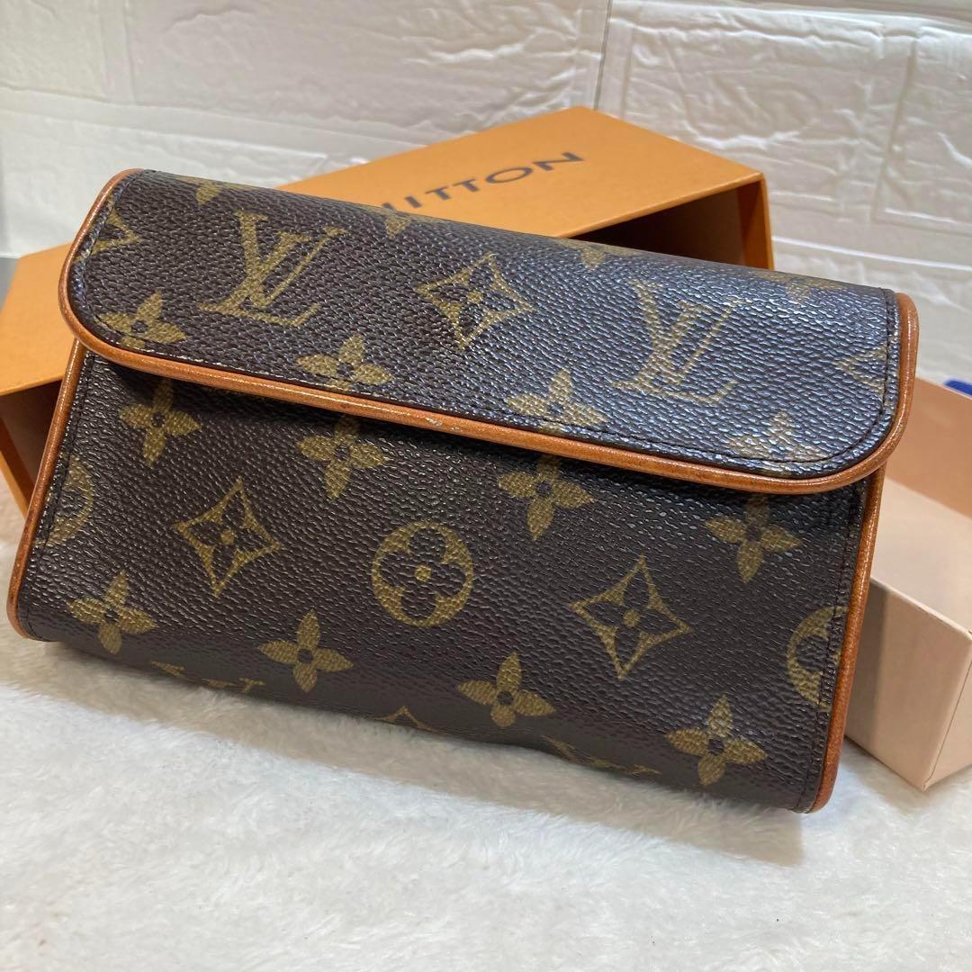 美品　ルイヴィトン　ポーチ　ショルダーバッグ ルイヴィトン☆ヴァニティ・チェーン ポーチ☆M47125・関税込み (Louis