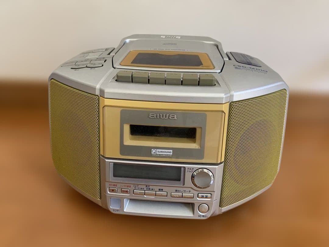 aiwa CSD-MDIO CD・MD・カセットデッキ - メルカリ