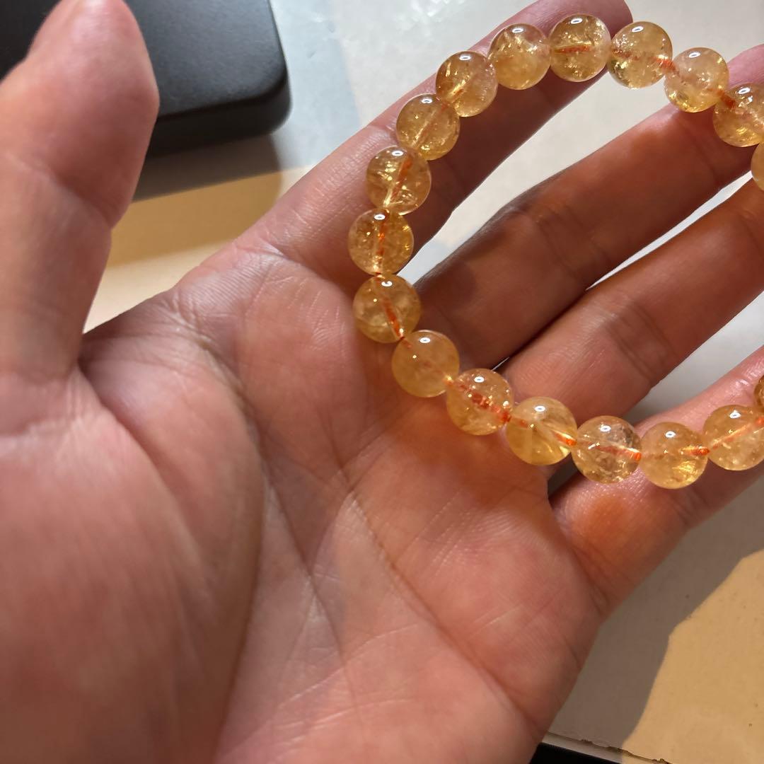 こんなの見た事ない！すっごく綺麗なシトリン！ズーンとくる！