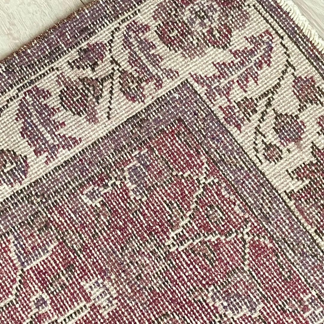 レッドパープル✳︎114×204✳︎ 囲みフラワー ミルキー トルコ