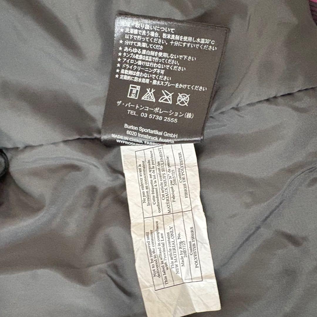 極美品☆BURTON☆バートン　スノーボードウェア　スキー　上下　Mサイズ　総柄