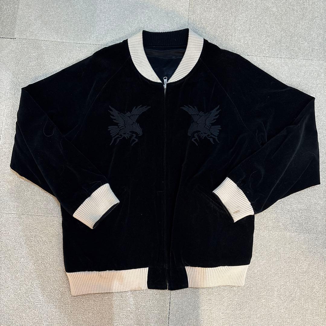 monkey time ベロアスカジャン - メルカリ