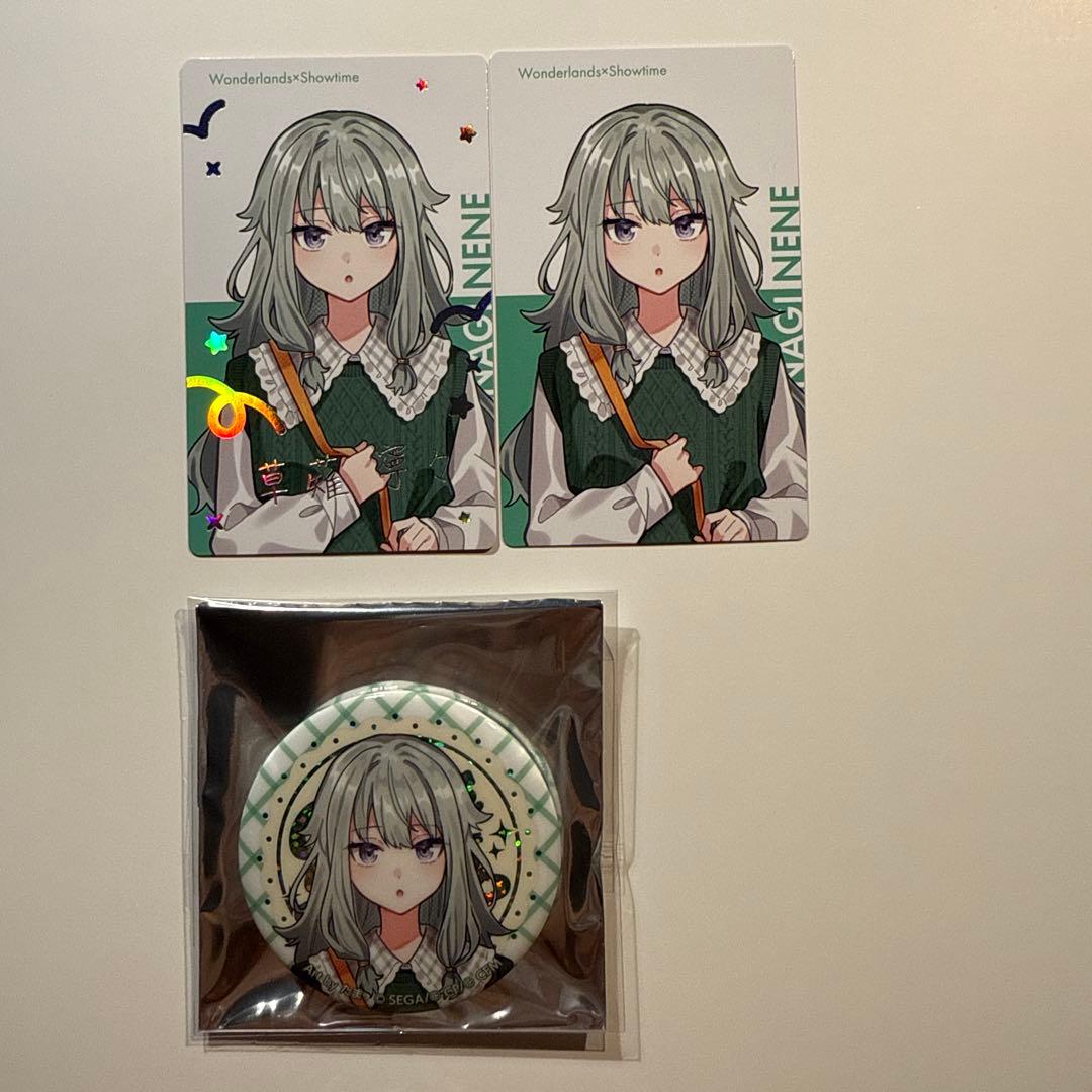 プロセカ エピカ 草薙寧々 クリエイターズフェスタ 箔押し 缶バッジ