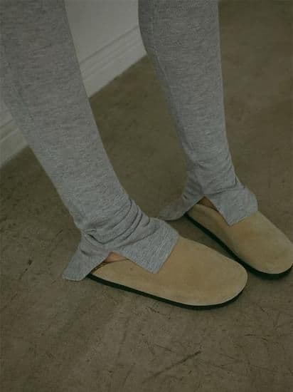 ETRE TOKYO スウェードレザークロッグシューズ - メルカリ