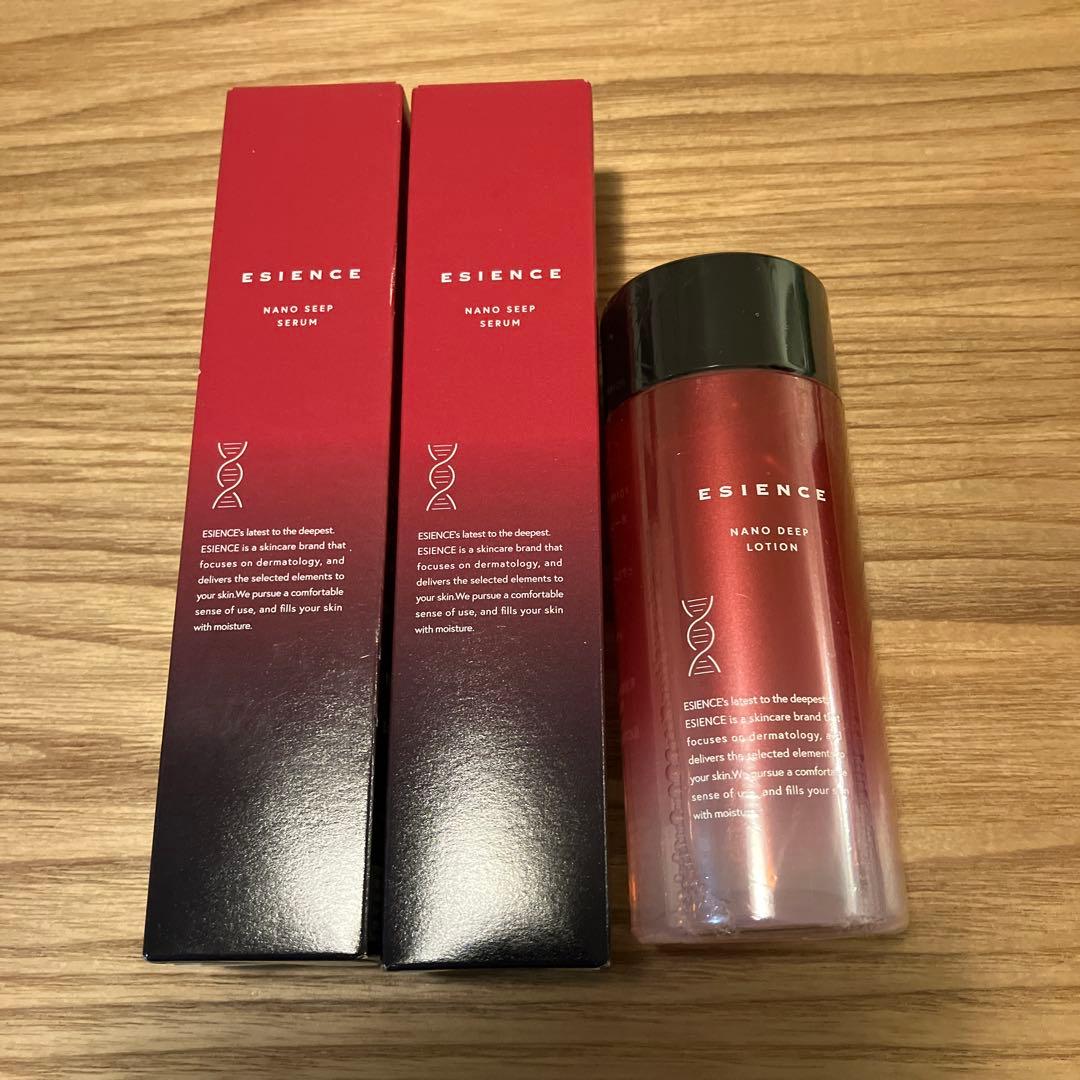 ESIENCEナノシープ導入美容液、ローション ESIENCE（エシエンス） 爆買 導入美容液 化粧水 ナノシープセラム ナノ