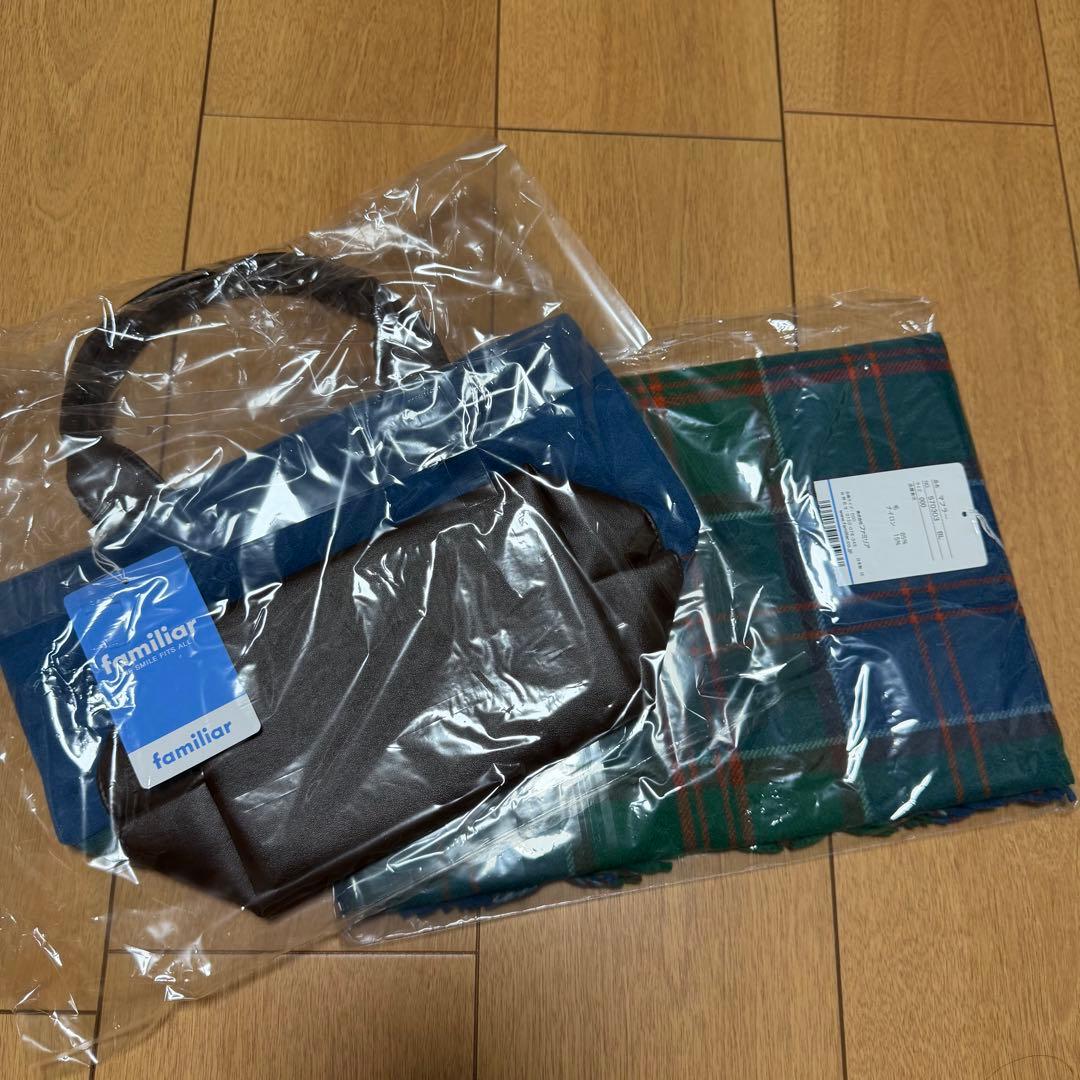 familiar 限定 バッグ マフラー 2点セット - メルカリ