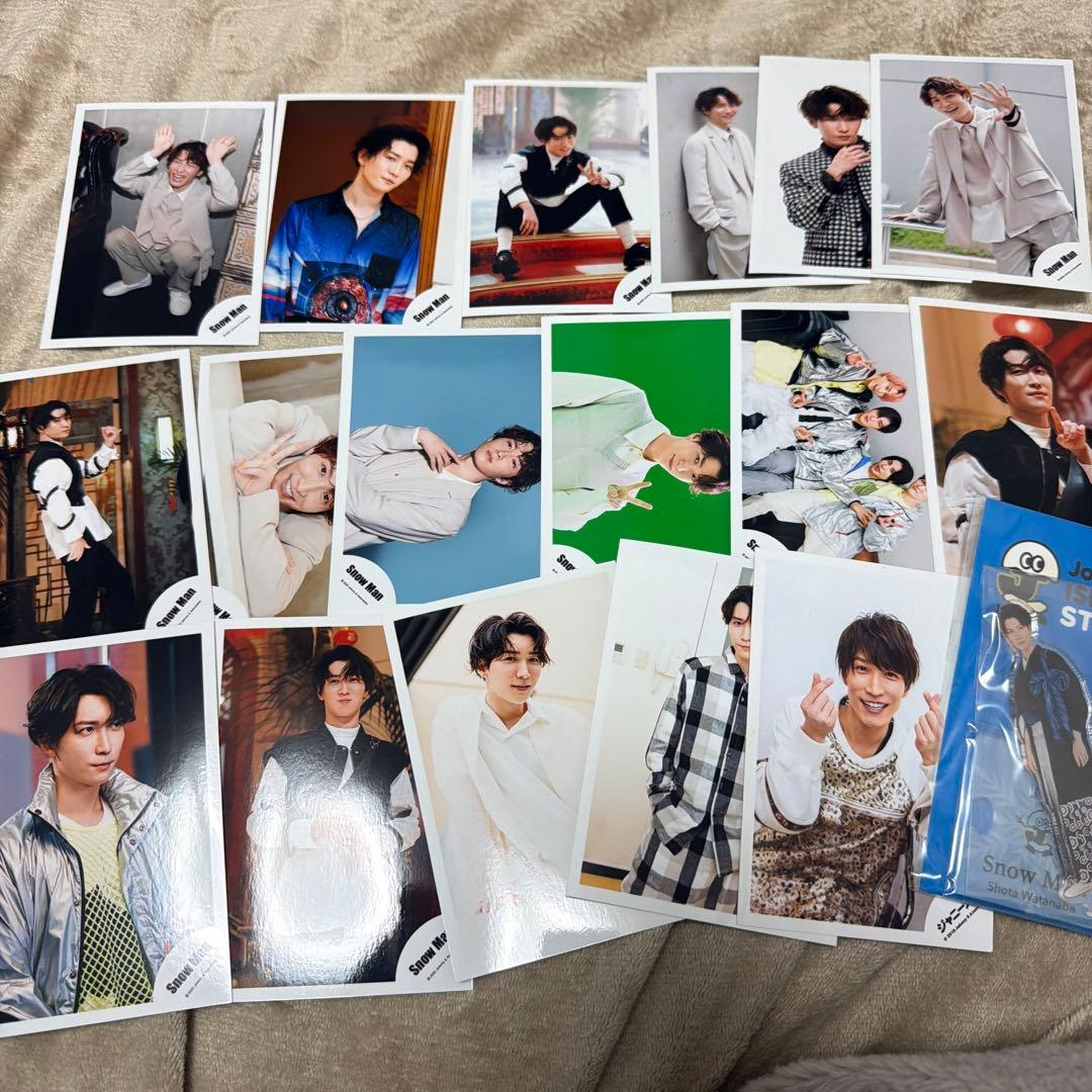 SnowMan 渡辺翔太 まとめ買い 公式写真 アクスタ - メルカリ