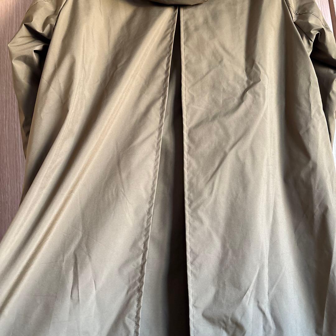 SUNNY CLOUDS 一枚仕立てのシュッとしたフード コート ロングコート