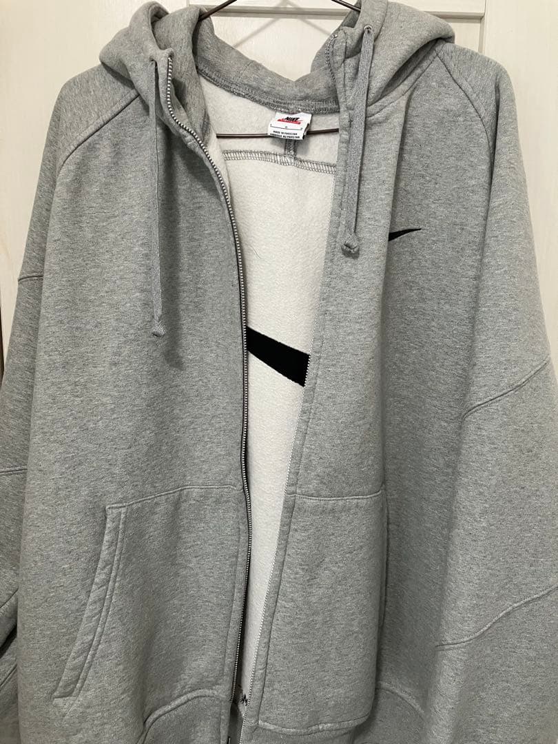 Nike x Supreme グレー パーカー Lサイズ - メルカリ