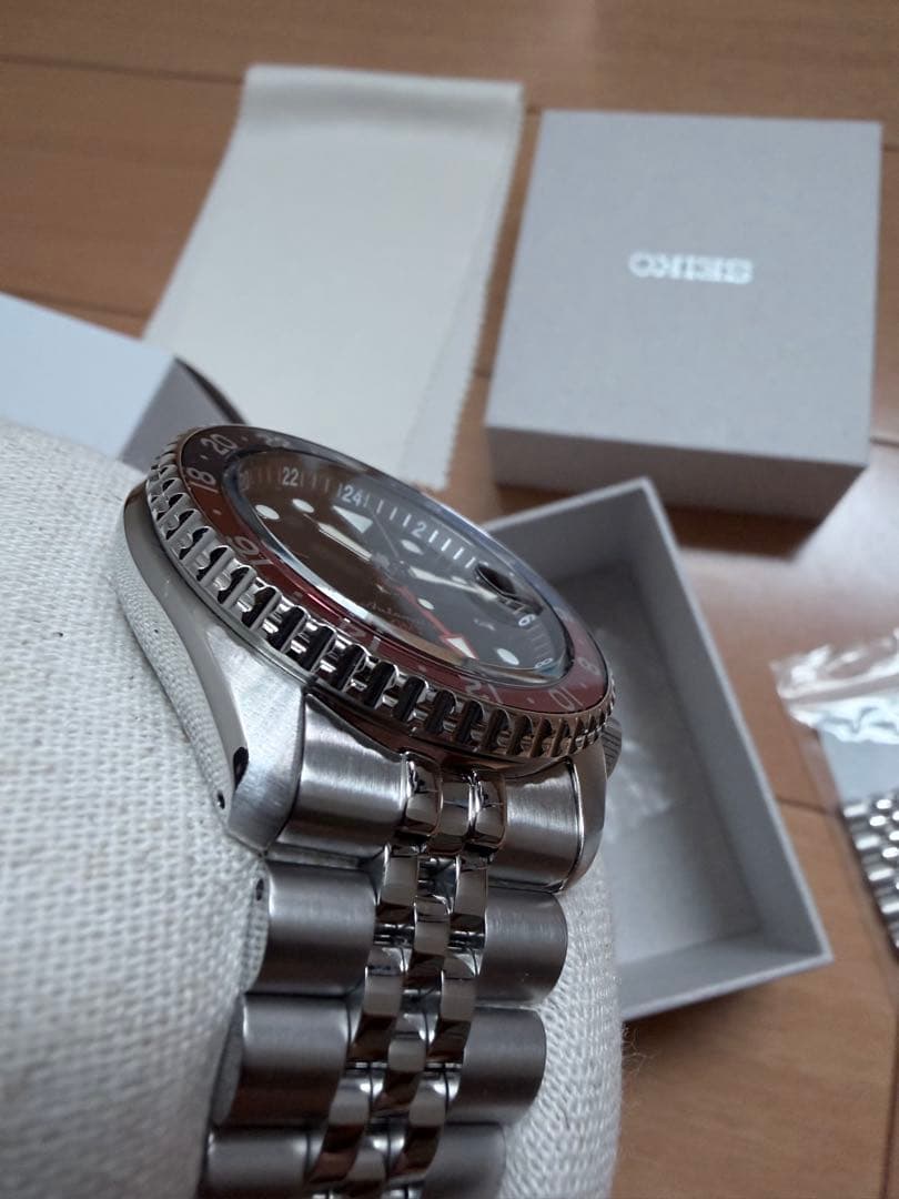極美品SEIKO 5スポーツ GMT SBSC021 ジャパンリミテッド 箱付 - メルカリ