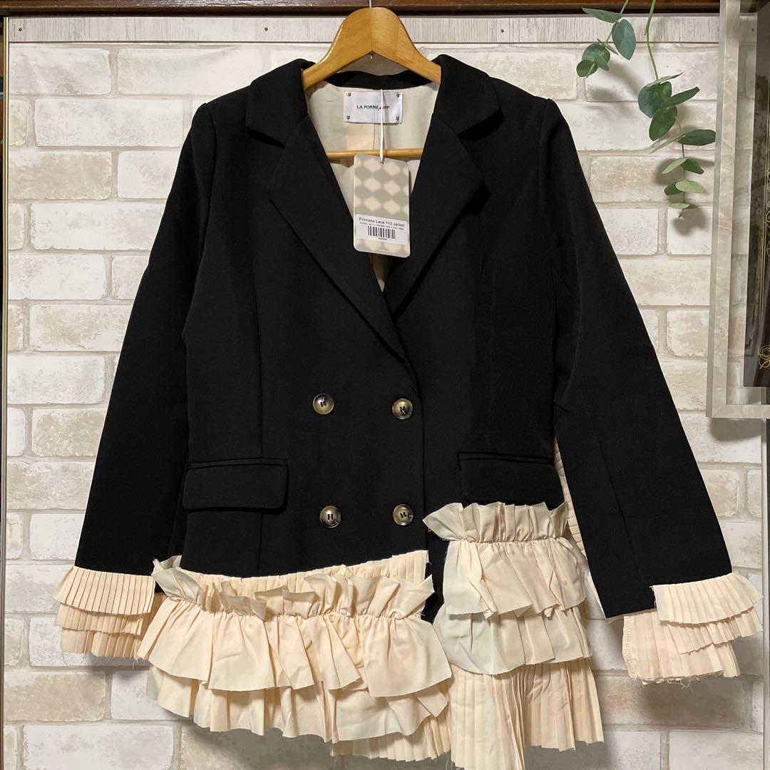 LA POMME petit プリンセスレースフリルジャケット - メルカリ