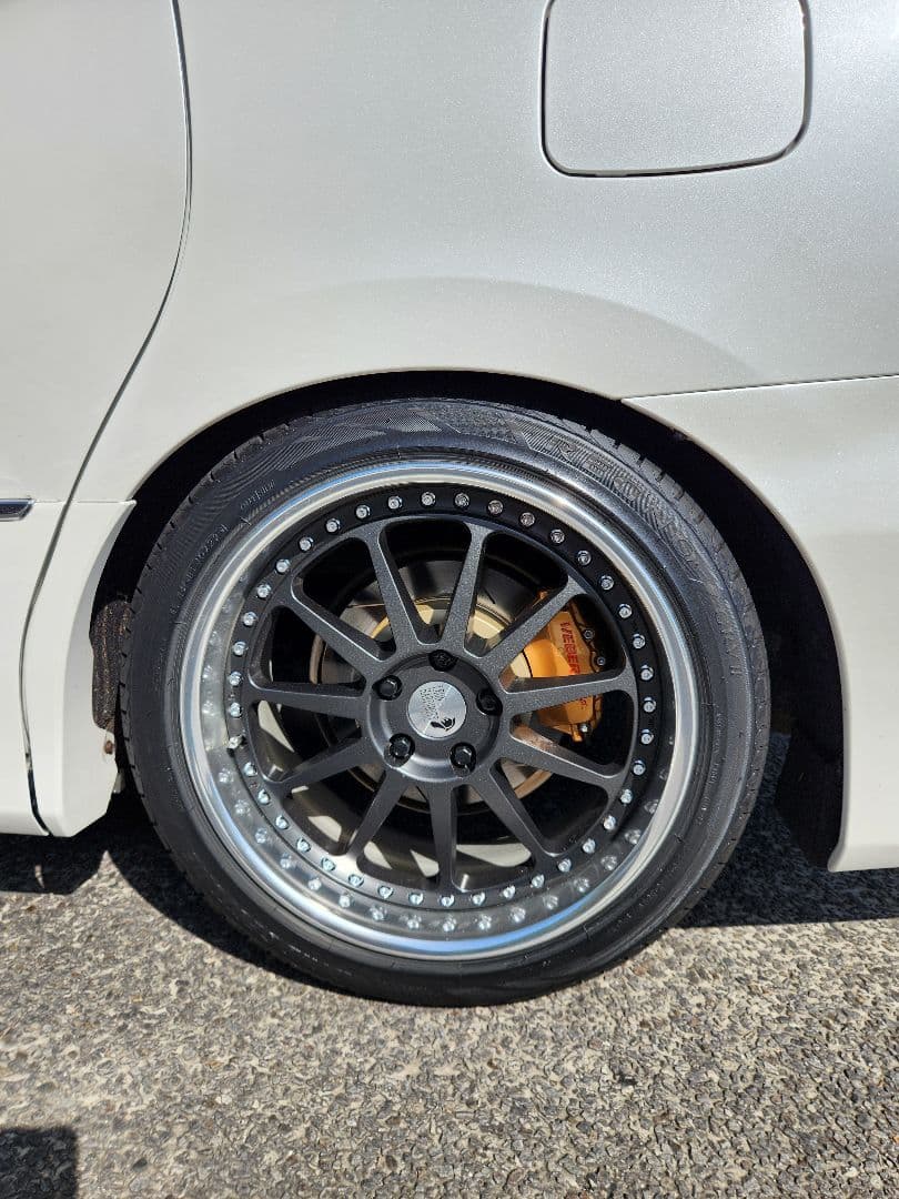 極美品WEBER Sports ゴールドブレーキキャリパーカバー4個セット