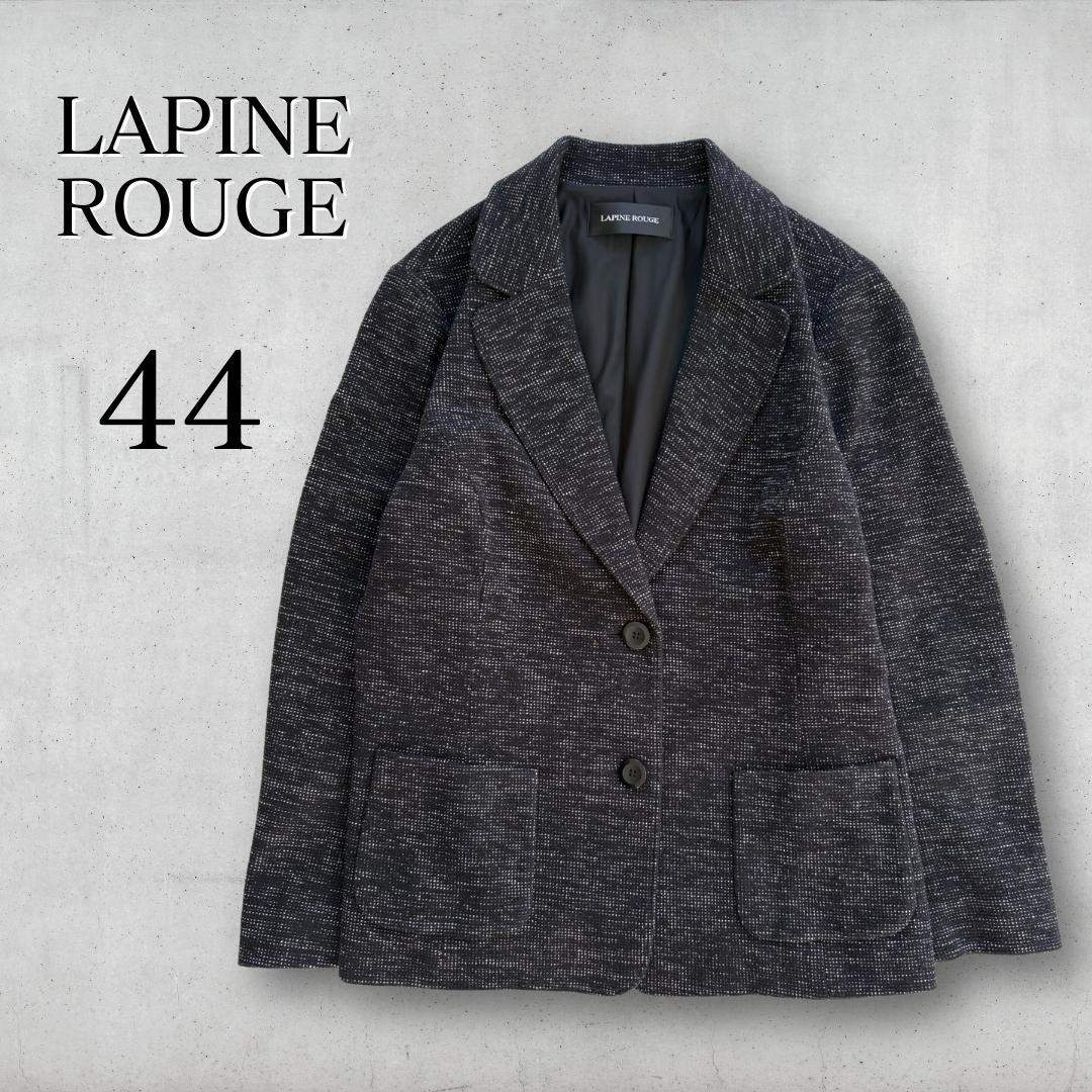 大きいサイズ44 ラピーヌ ルージュ 上質素材 テーラードジャケット