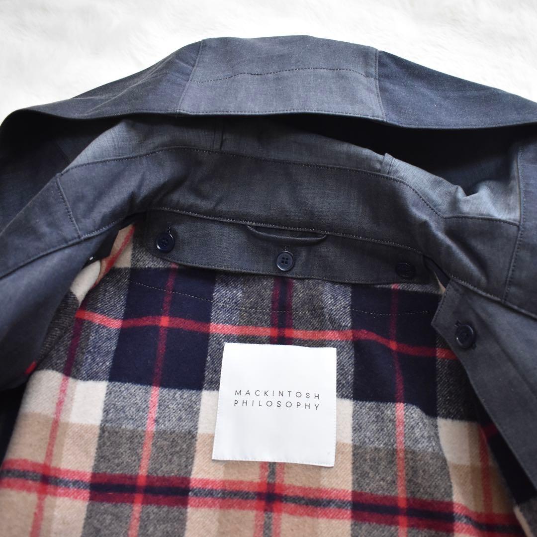 極美品✨ マッキントッシュ ステンカラーコート ライナー フード
