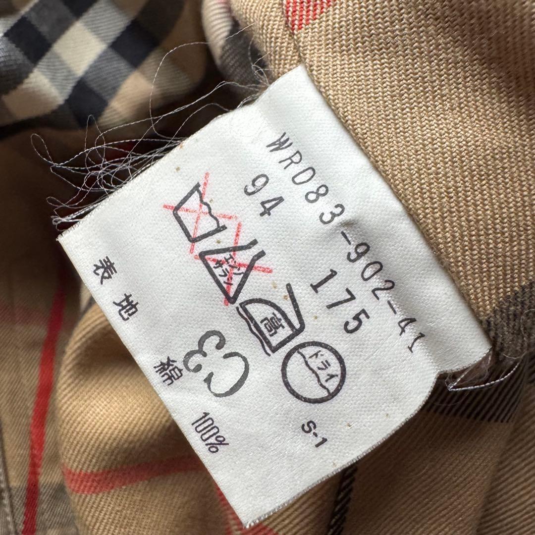 burberrys バーバリー　トレンチコート　ベージュ　ノバチェック　Lサイズ