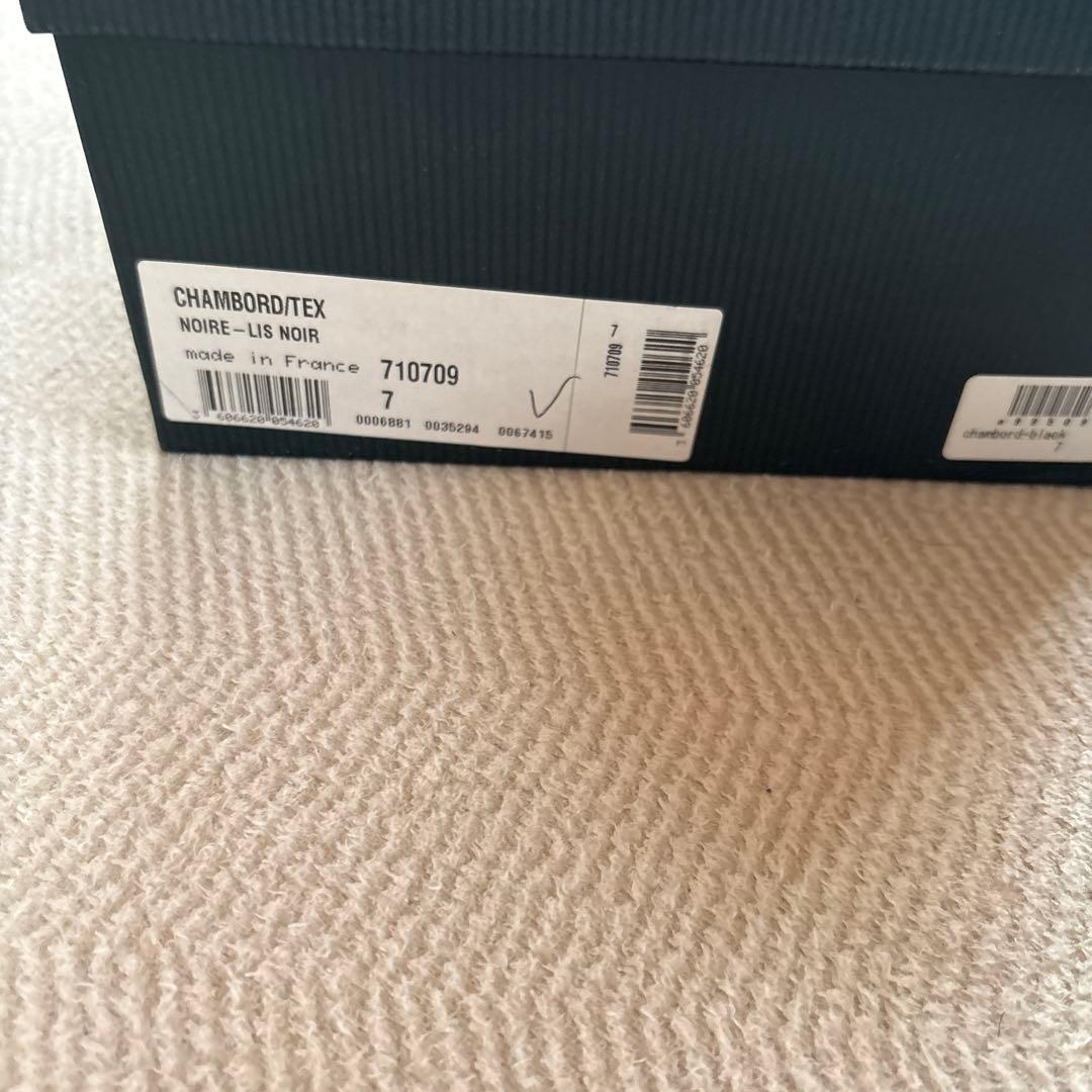 パラブーツ　シャンボード　Paraboot CHAMBORD 7 ブラック