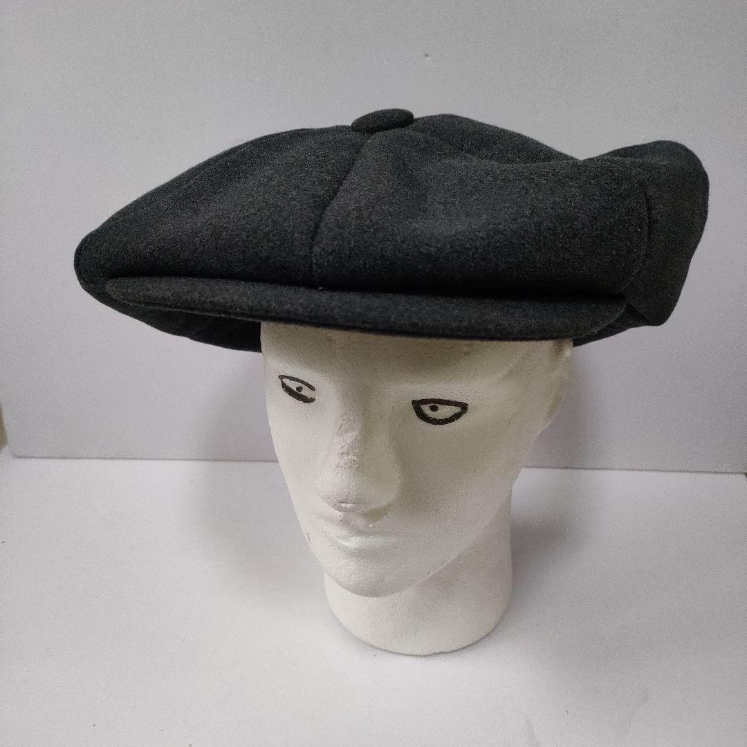 ニューヨークハット ビッグアップル グレー ウール アメリカ製