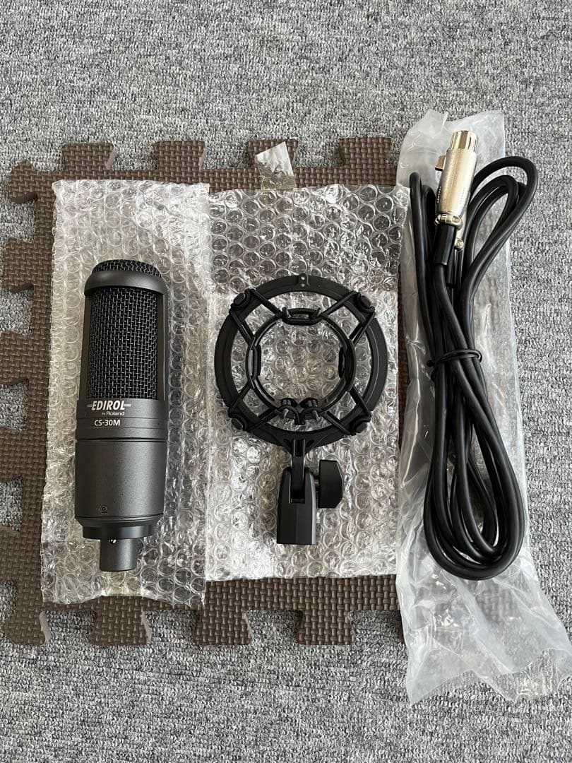 ROLAN社　EDIROL コンデンサーマイク CS-30M Roland CGM-30 Gooseneck Microphone｜ミュージックランドKEY