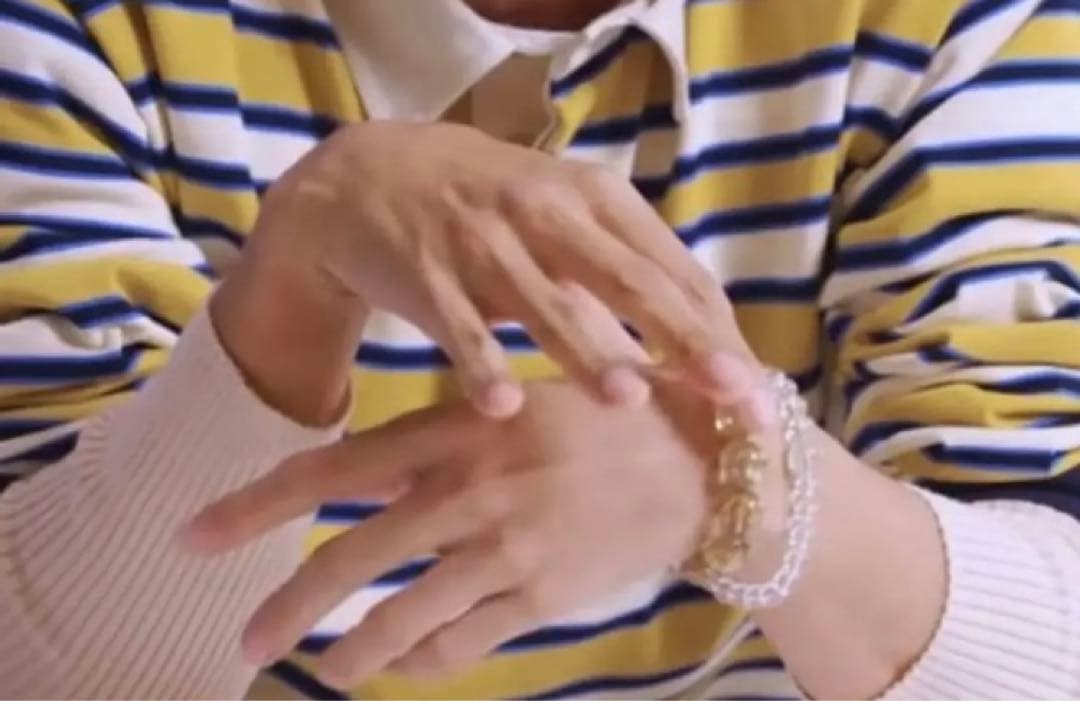 M【窪塚洋介着用】品薄 丹生川上神社 水晶 数珠 パワーストーン