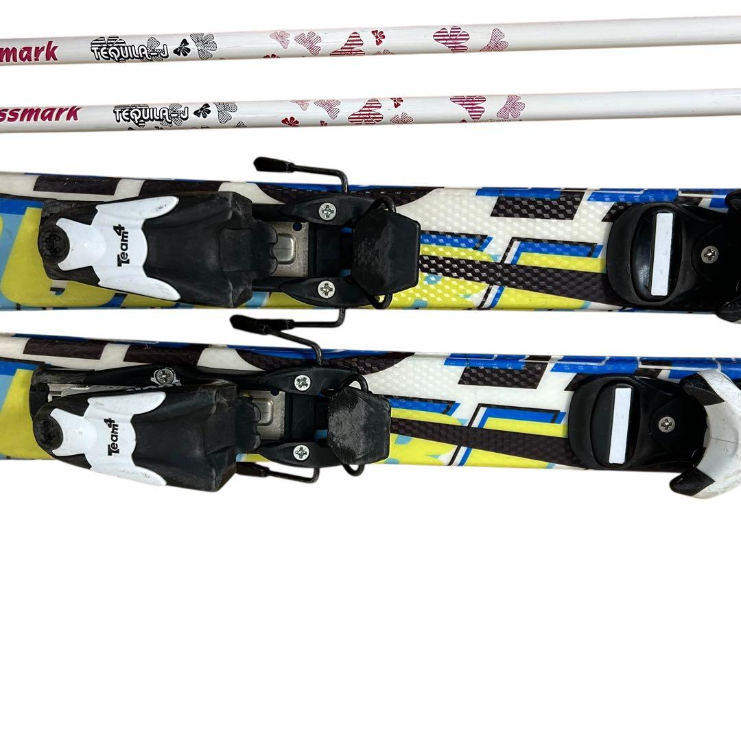 ⑥SWALLOW スキー板 3点セット ジュニア110cm 21cm