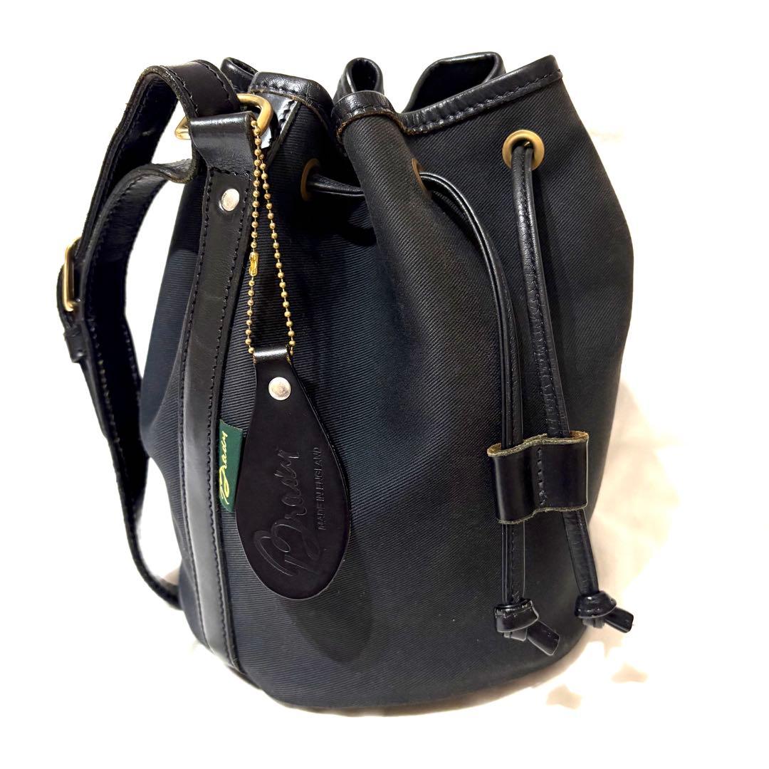 美品】ブレディ CALDER mini ショルダーバッグ ブラック 巾着 - メルカリ