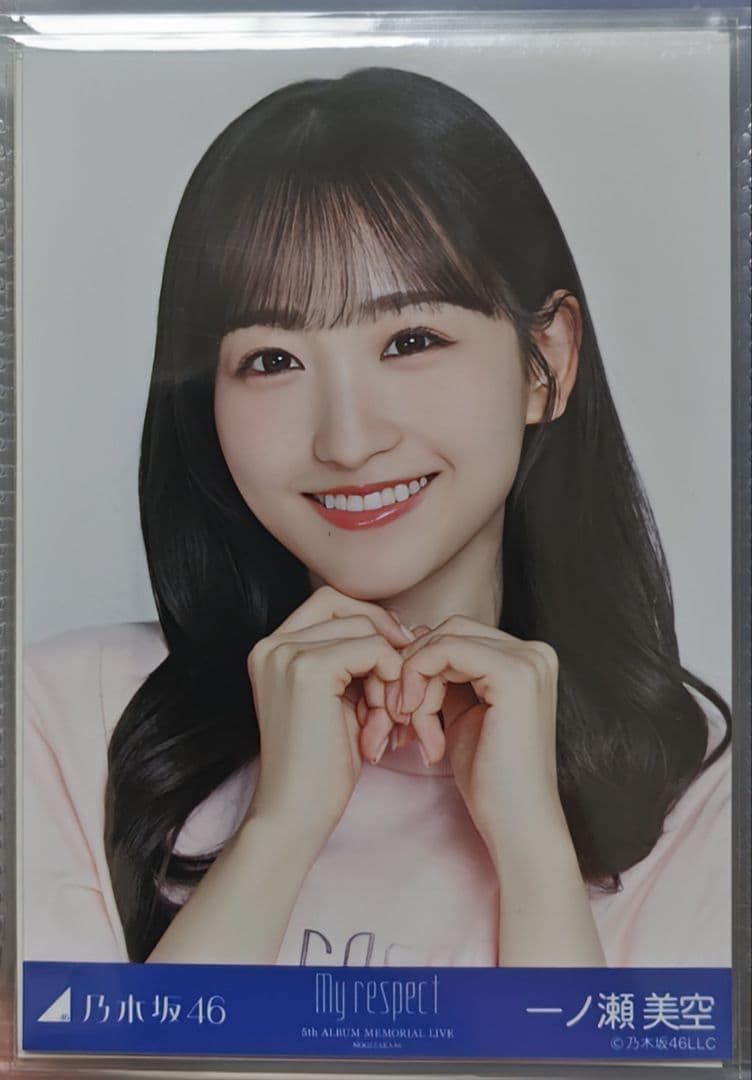 生写真】一ノ瀬美空 ＜期別Tシャツ＞ ヨリ - メルカリ