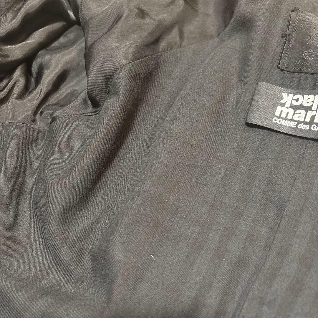 Burberryバーバリー × コムデギャルソン 黒トレンチコート