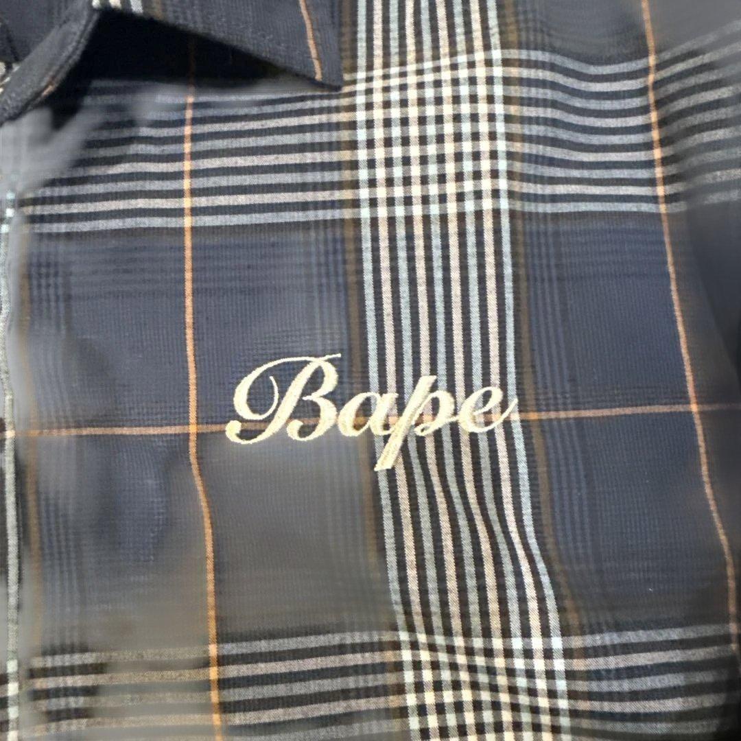 A Bathing Ape チェック柄シャツ Sサイズ - メルカリ