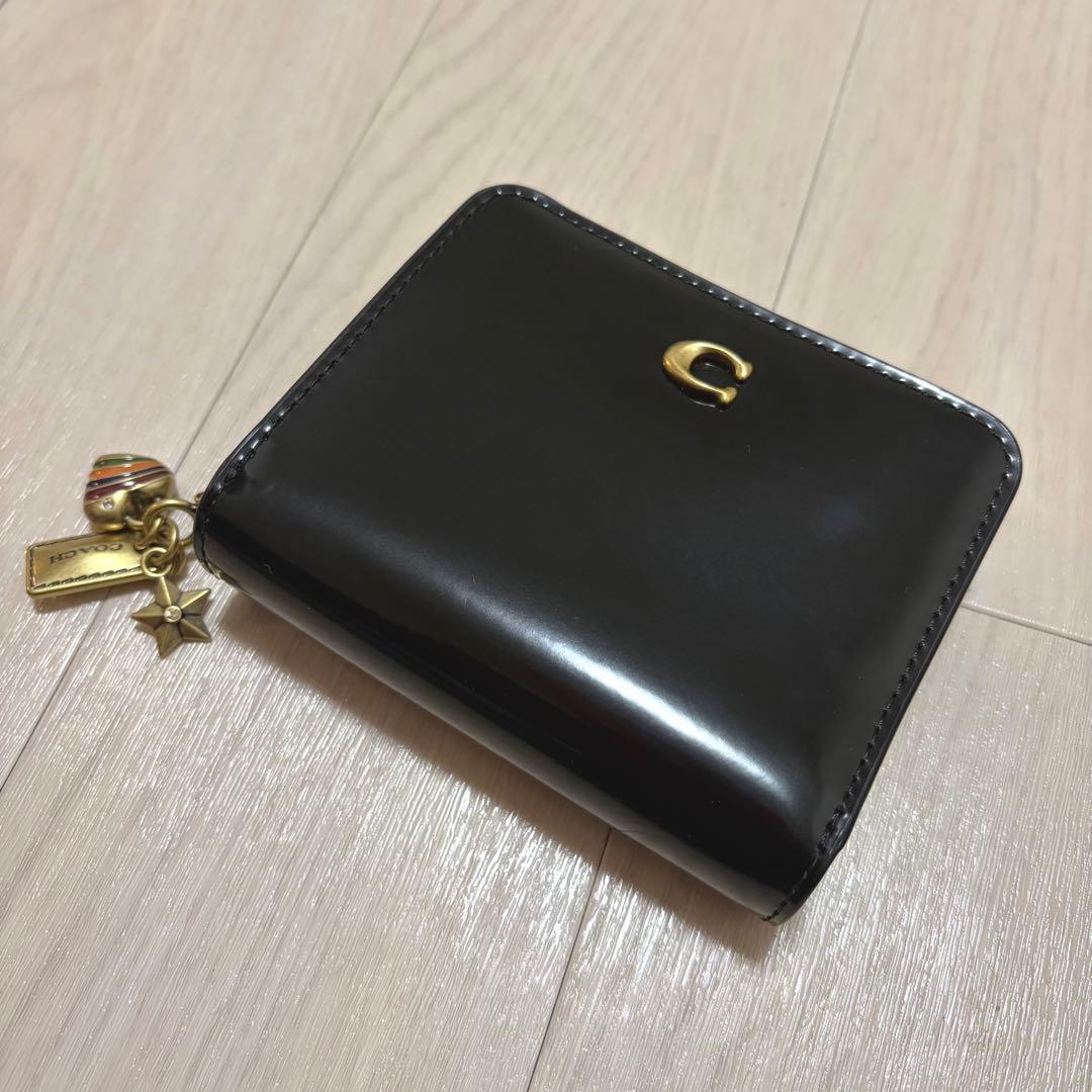 COACH エッセンシャル ビルフォールド ウォレット チャーム 財布