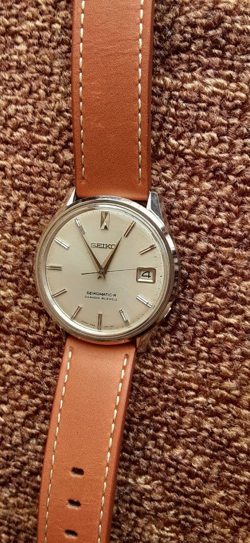 極美】SEIKO MAMATIC-R自動巻き DIAHOCK30石 1965年