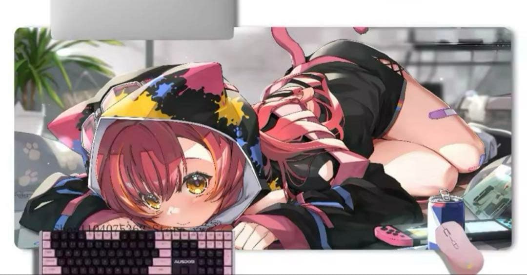 ぶいすぽっ！ 猫汰つな デスクマット プレイマット - メルカリ