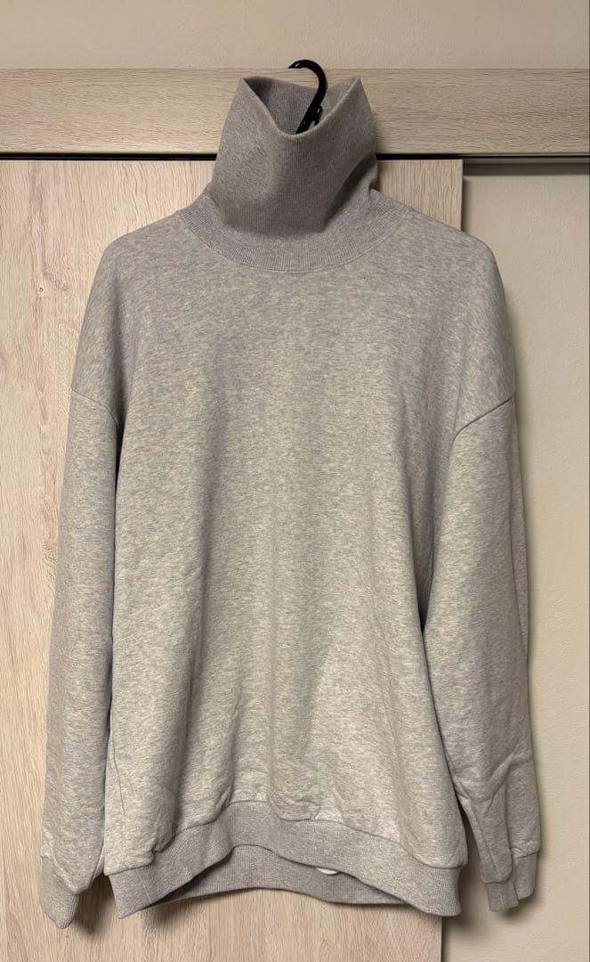 everyone エブリワン タートルネックスウェットグレー L - メルカリ