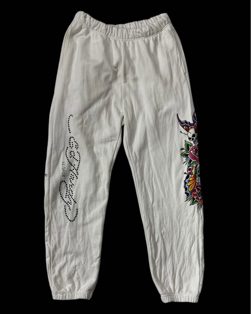 S*i様 XLARGE × EdHardy ラインストーン スウェット パーカー - メルカリ