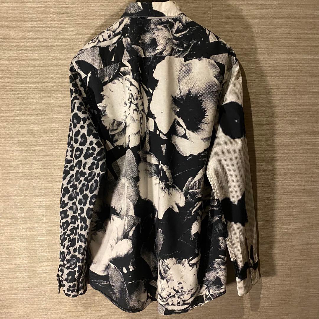 美品 ポールスミス paulsmith メンズ シャツ フェイス フローラル 美品