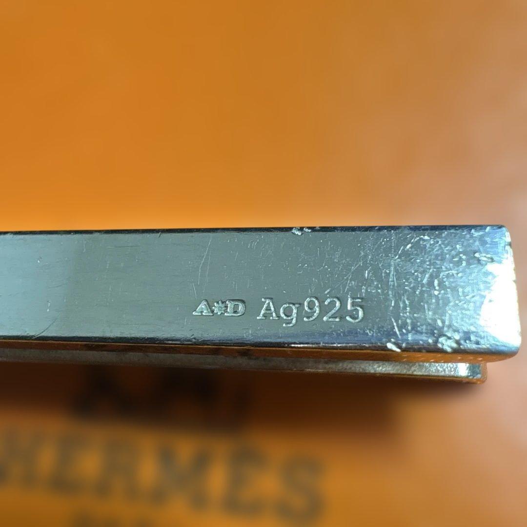 《美品》HERMES エルメス タイピン エブリン エクリプス