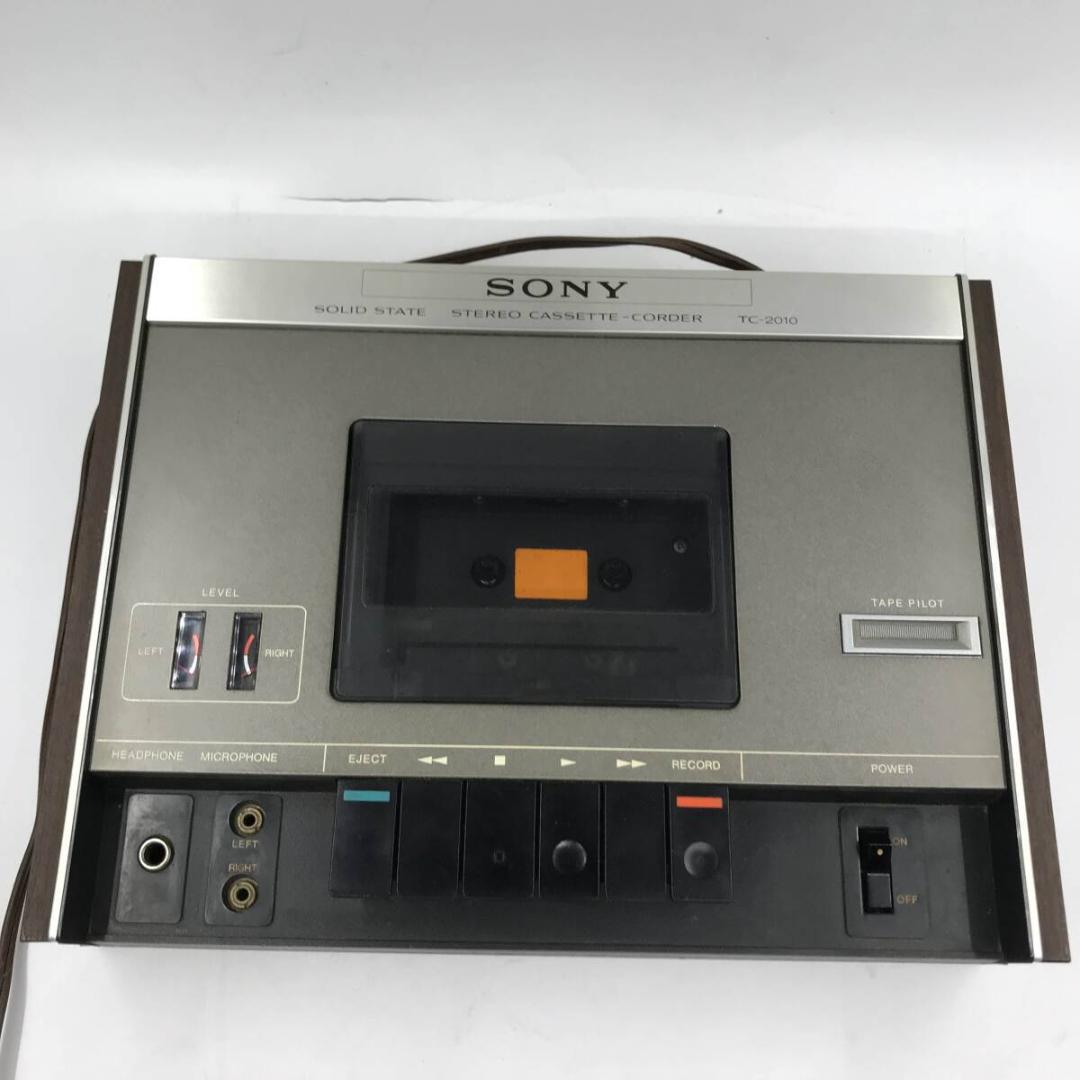 ジャンク SONY TC-2010 カセットデッキ カセットレコーダー ソニー