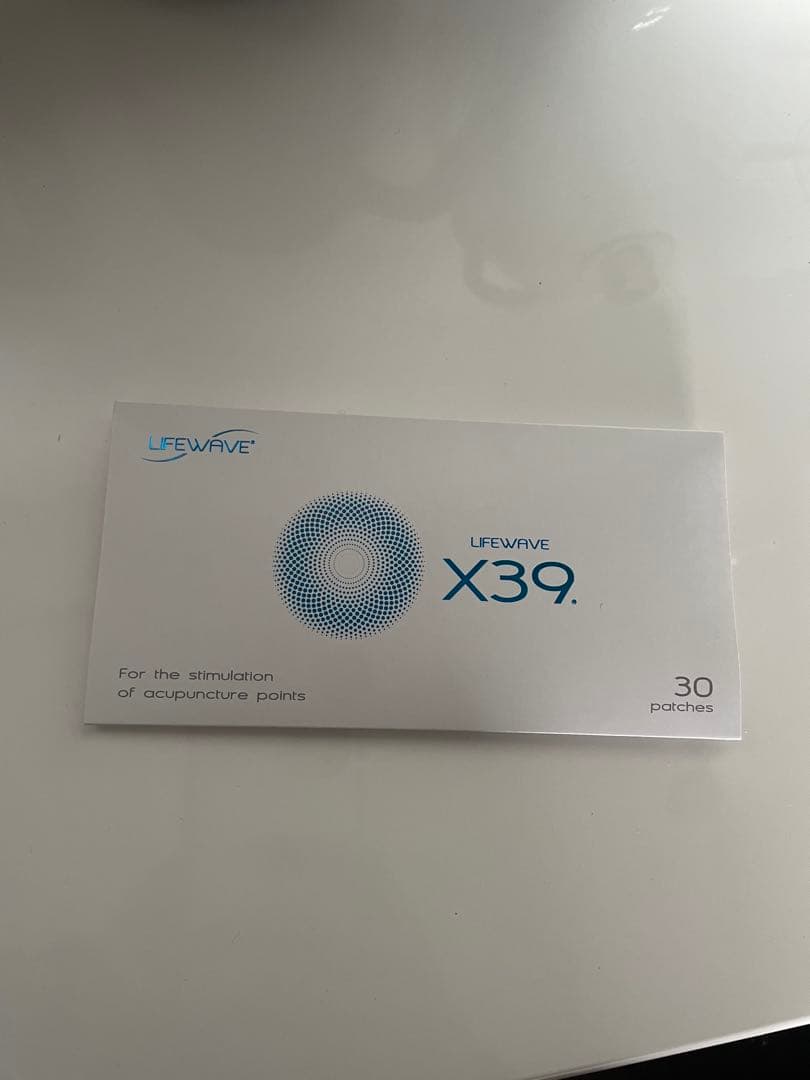 ライフウェーブ　X39パッチ　新品未使用 ライフウェーブ X39 パッチシール 30枚 説明書あり : セラフィーネット