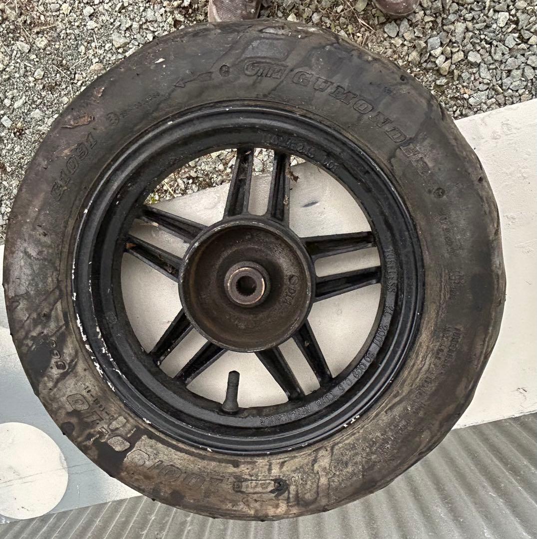 DIO ZX フロント リアホイール セット AF35 HONDA 2st - メルカリ