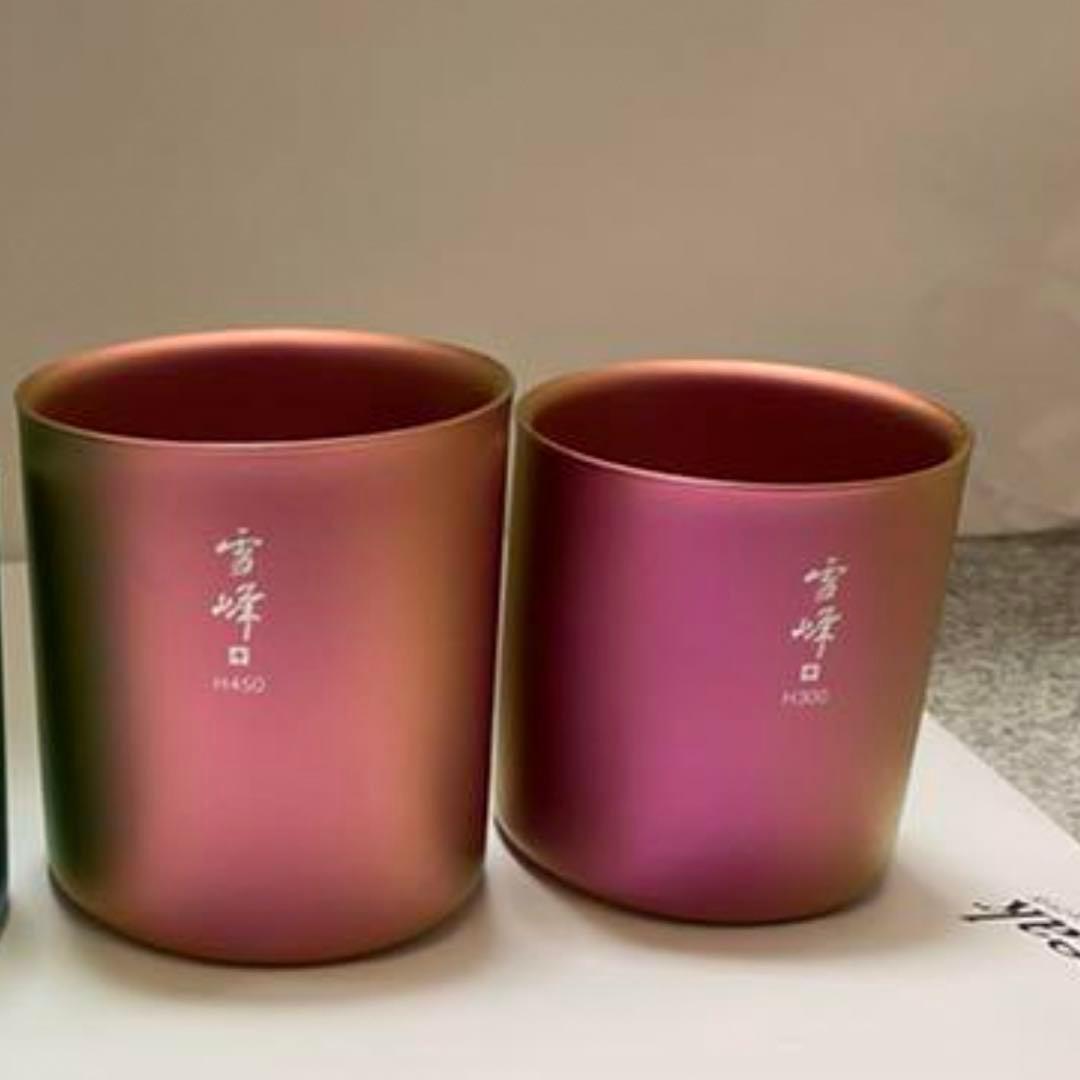 スノーピーク 原宿限定スタッキングマグ セット 廃盤 雪峰 メッシュ袋