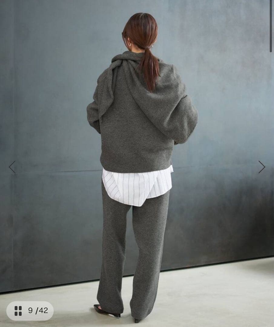 上下セット】Plage R'IAM ストールプルオーバー - メルカリ