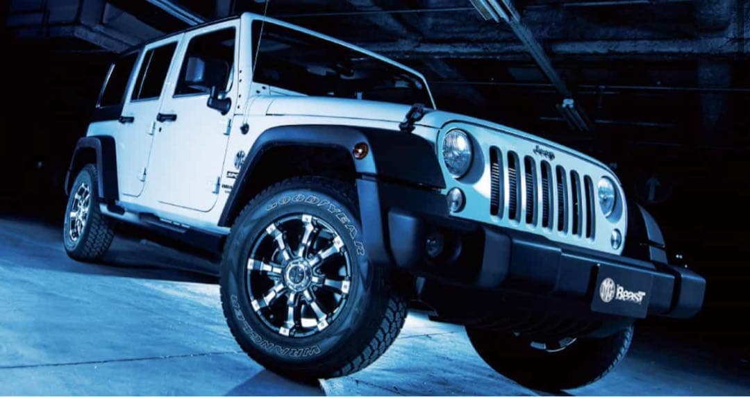 ◇送料込み◇ 16inch×7.0J クリムゾンMGビースト 中古ホイール4本