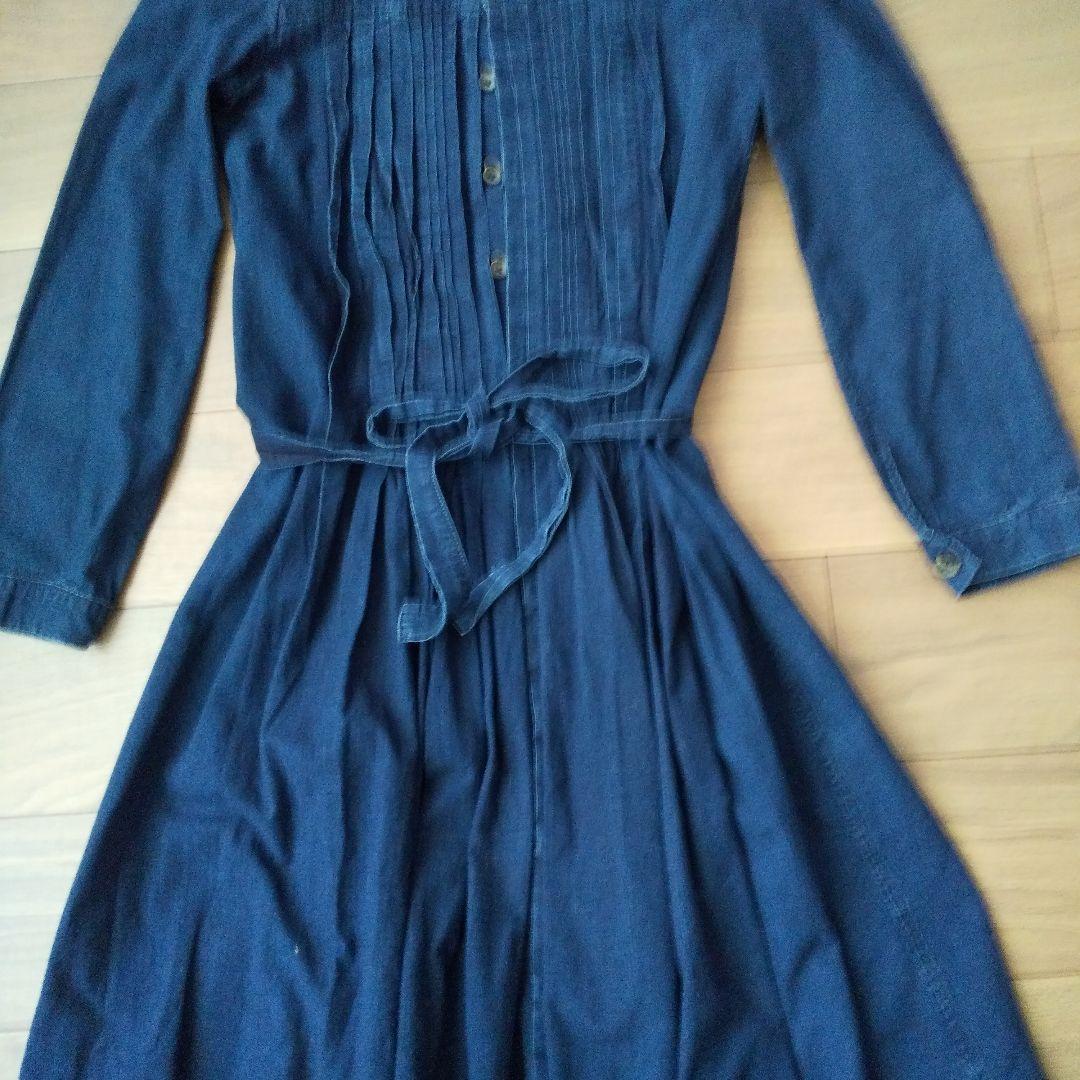 45rpm インディゴ染めワンピース - メルカリ