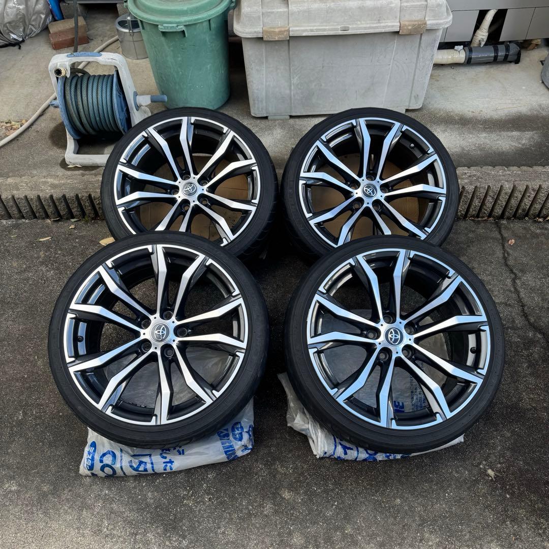 トヨタ 90スープラSZ-R 純正フロントホイール4本 タイヤ ボルトセット