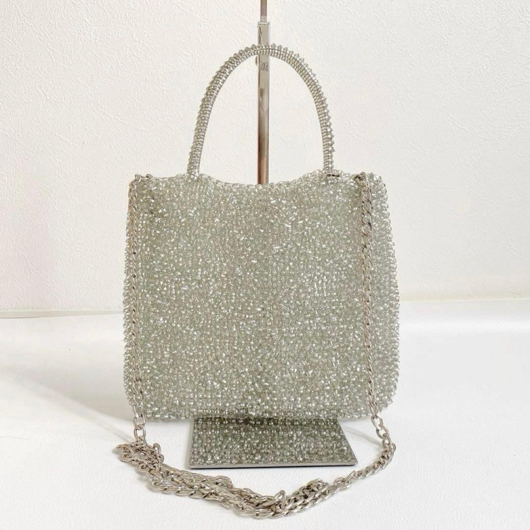 美品✨アンテプリマ スタンダード スクエア ミディアム シルバー