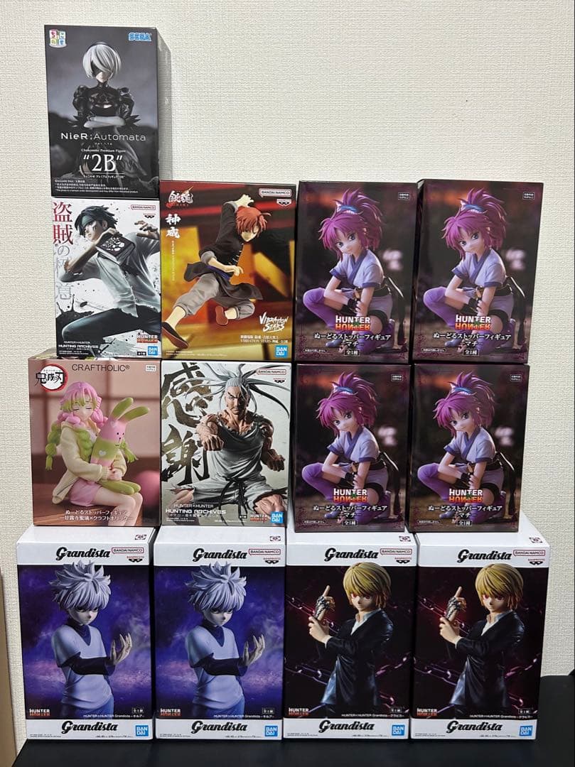 プライズ フィギュア 13点 まとめ売り HUNTER×HUNTER 鬼滅の刃 - メルカリ
