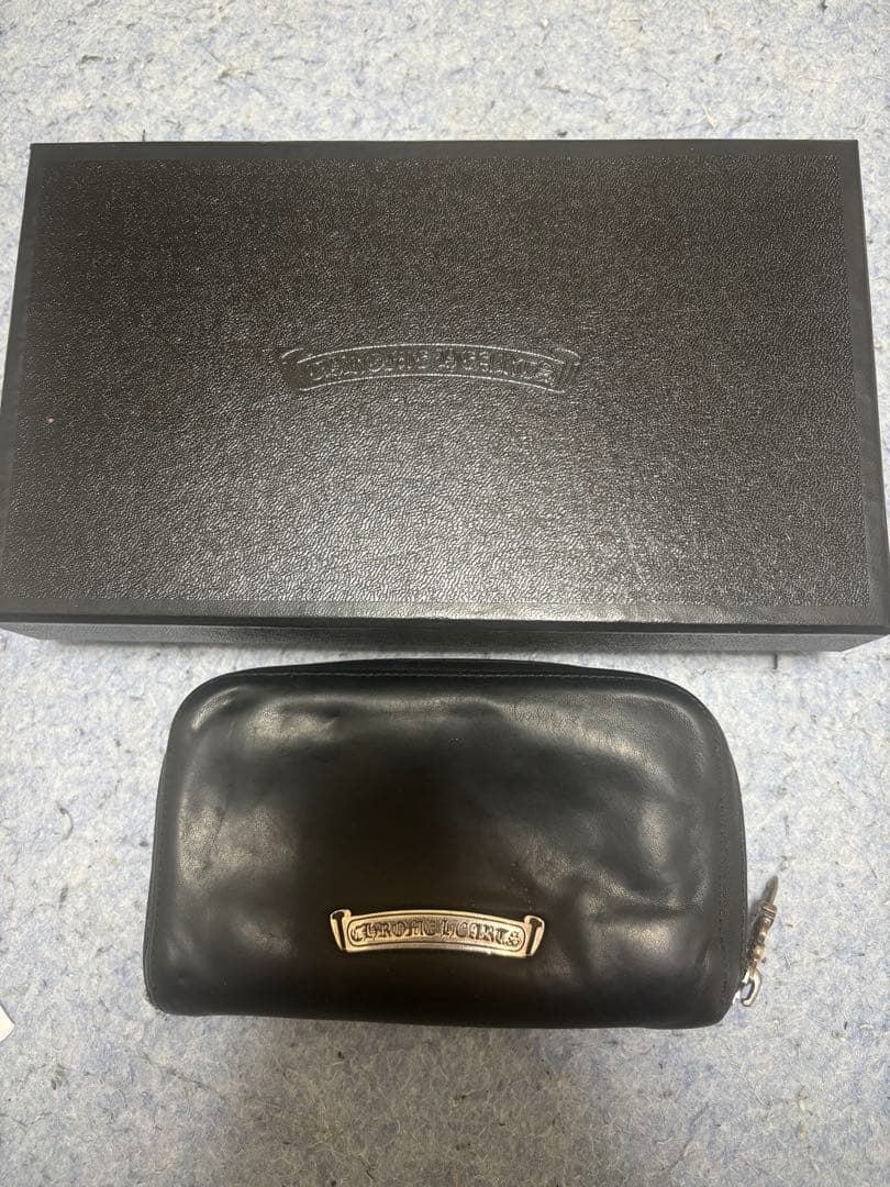 クロムハーツ 財布 REC F ZIP MINI ミニラウンドジップレザー CHROME HEARTS（クロムハーツ） REC F ZIP MINI ミニ ラウンドジップ