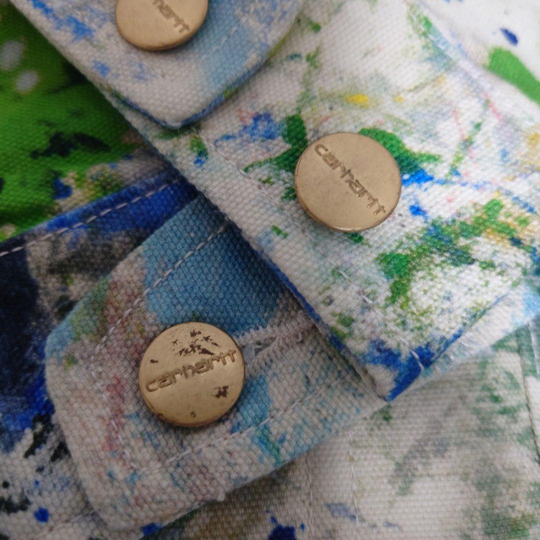 ジュンヤワタナベ コムデギャルソン カーハート ペイントカバーオール